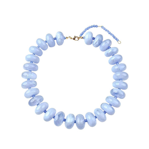 Market Marble Beaded Necklace