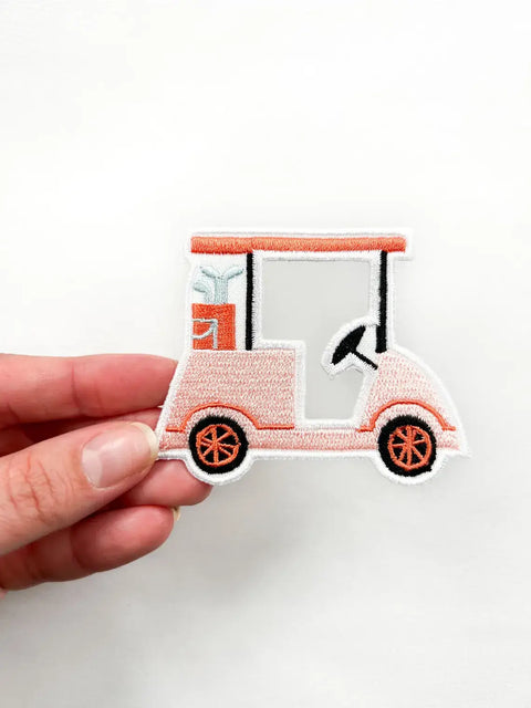 Pink Golf Cart Patch
