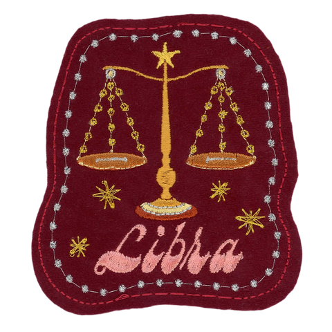 Libra Astrology Patch