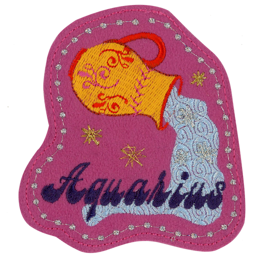 Aquarius Astrology Patch