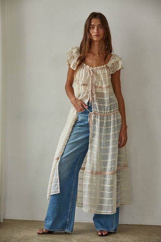 See Me Sheer Maxi Dress