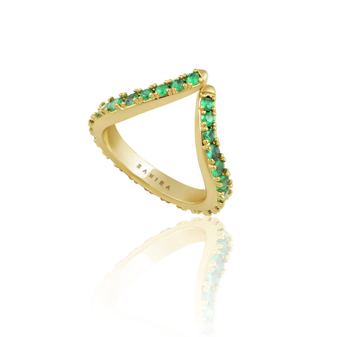 Alara Emerald Ring