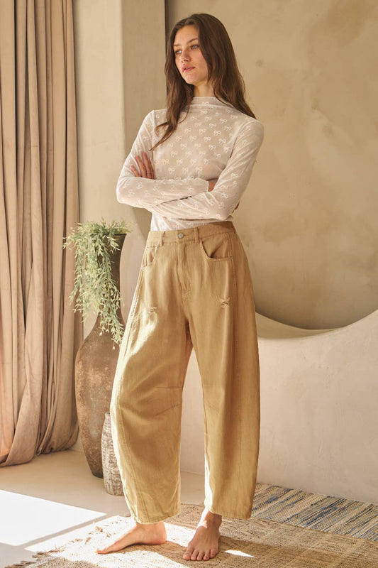 Lex Barrel Pants