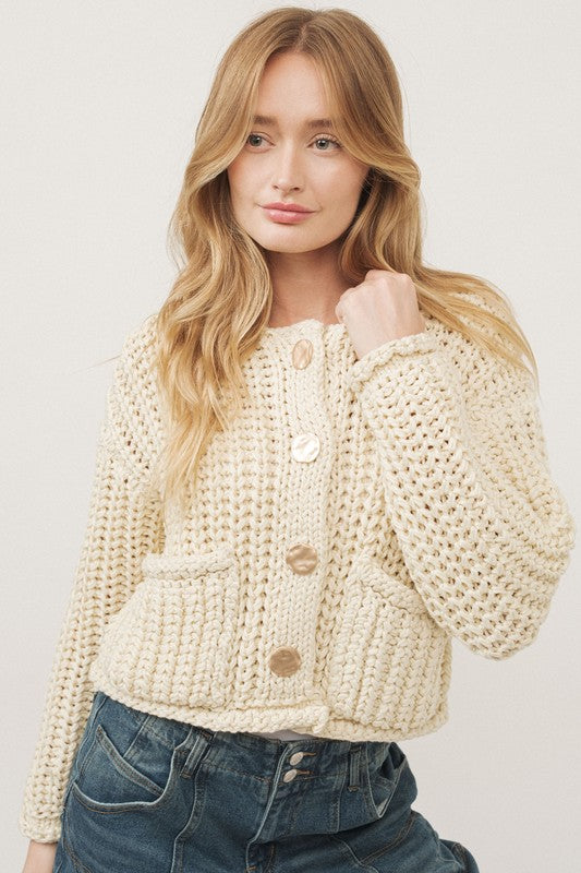 Chunky Knit Cardigan