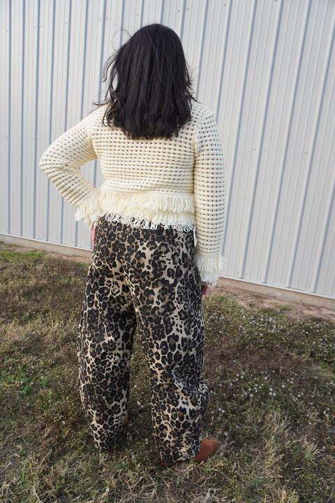 Shortbread Fringe Cardigan