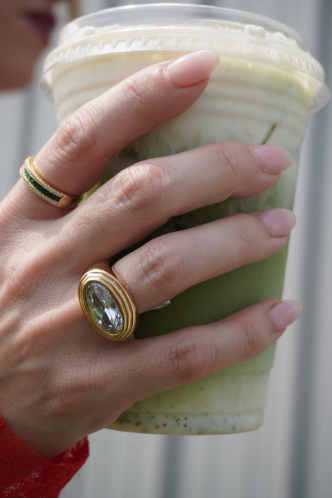 Golden Glaze Ring