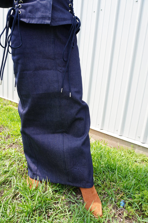 Snack After Dark Maxi Skirt