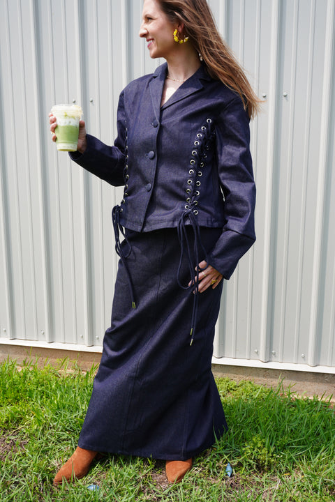 Snack After Dark Denim Jacket