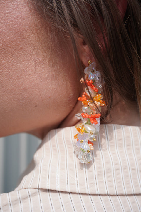 Caramelized Drip Earrings