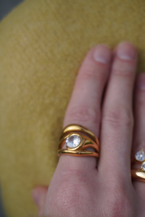 Caviar Crush Ring
