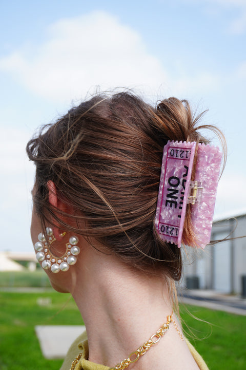 Ticket Hair Claw