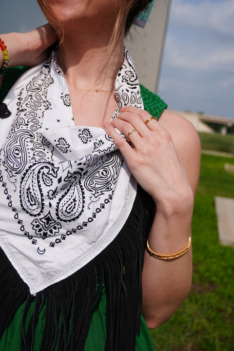The Desert Dusted Fringe Bandana