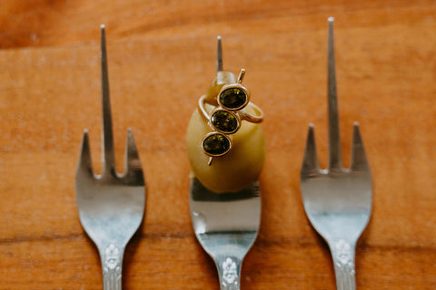 The Dirty Martini Ring