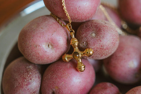 Spiced Latte Necklace