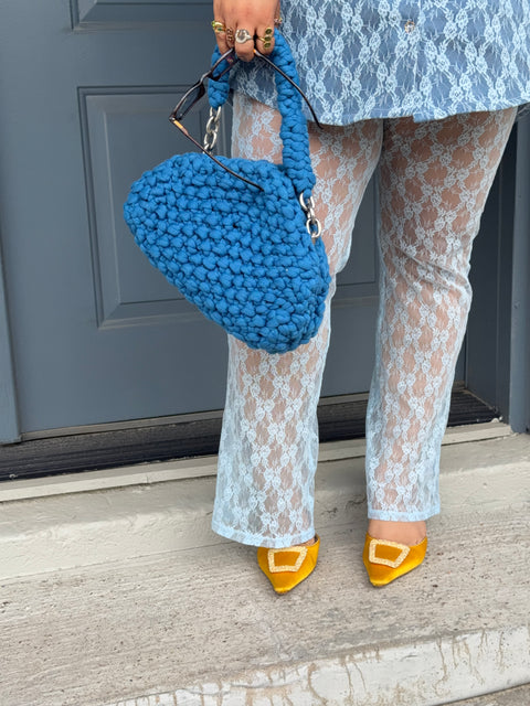Berry Milk Lace Pants