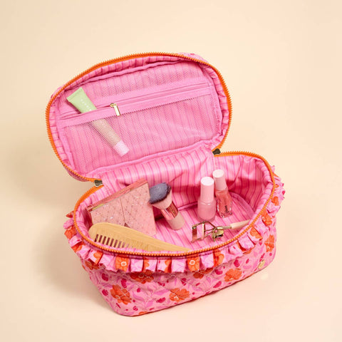 Sweet Heat Quilted Cosmetic Bags