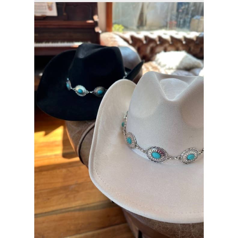 Turquoise Cowboy Hat