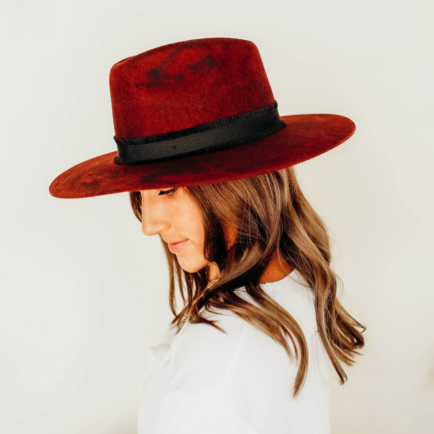 Bordeaux Felt Hat