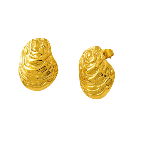 Shucked Oyster Earrings