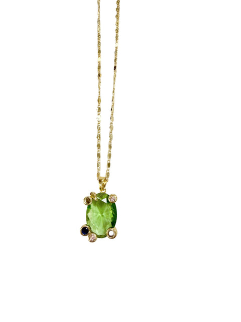 Amore Pistachio Necklace