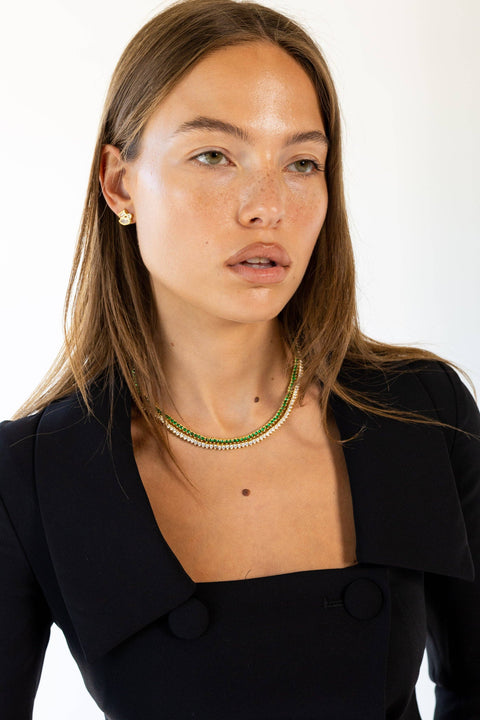 Melinda Tennis Necklace