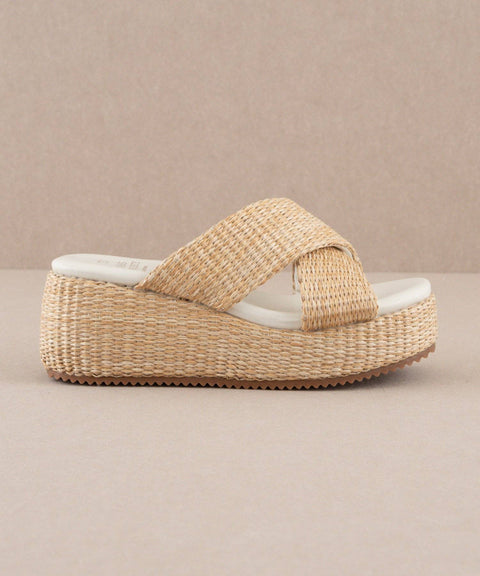 Fresno Raffia Sandal