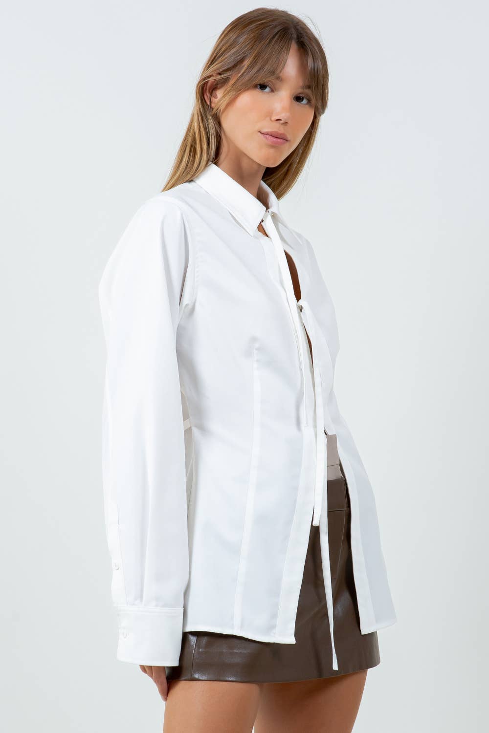 Poplin Collared Shirt