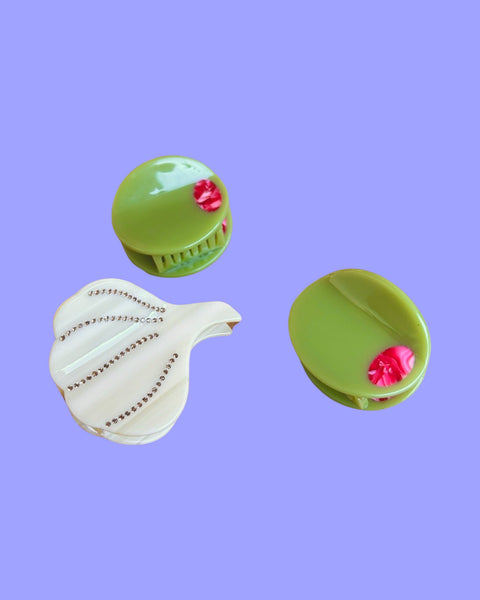 Garlic Mini Hair Claw