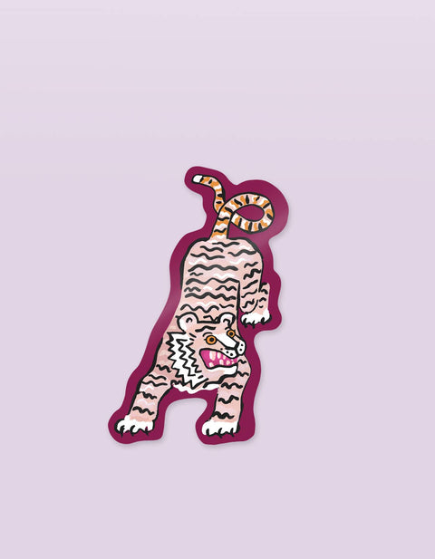 Pink Tiger Sticker