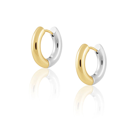 Gala Two-Tone Earrings