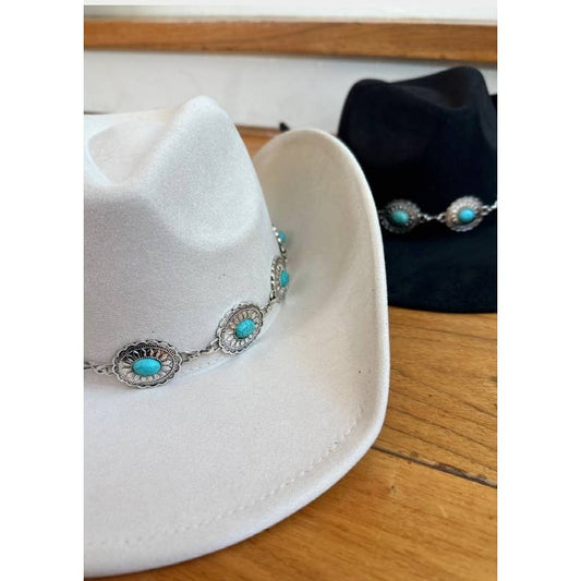 Turquoise Cowboy Hat