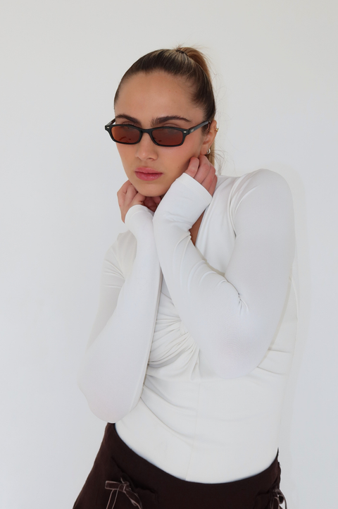 Joey Amber Sunglasses