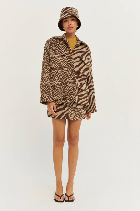 Brielle Zebra Jacket
