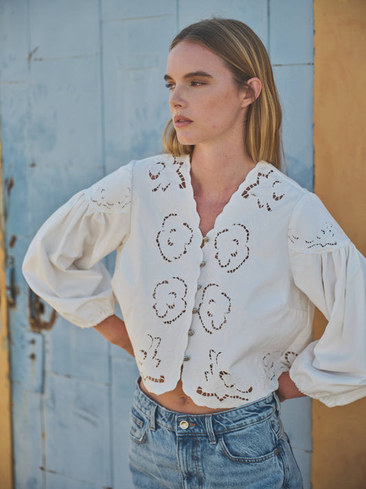 Denim Dreams Top