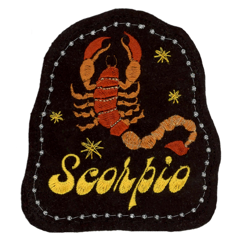 Scorpio Astrology Patch