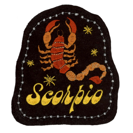 Scorpio Astrology Patch