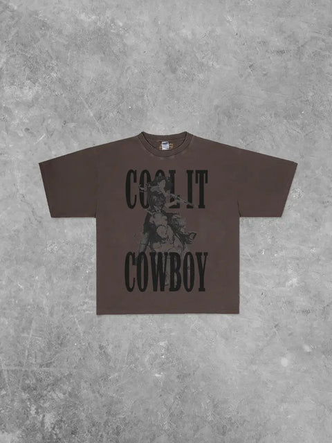 Cool It Cowboy Tee
