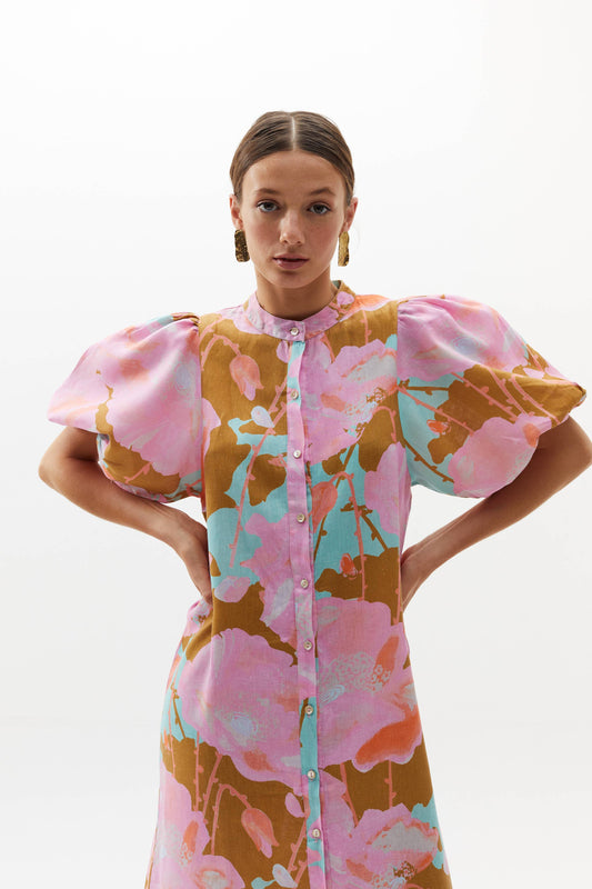 Papaya Bubble Dress