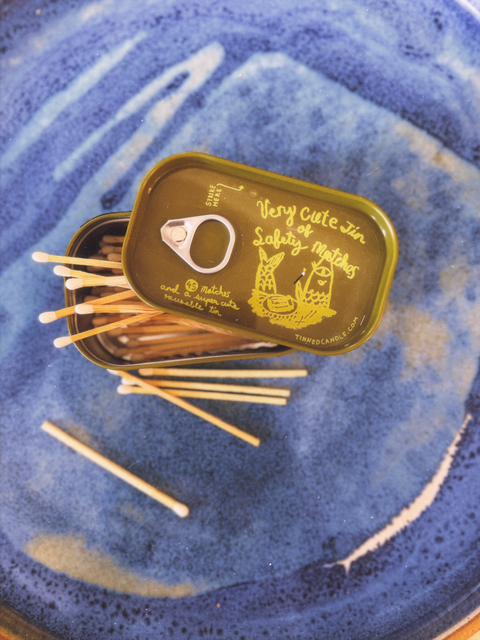 Very Cute Tin of Safety Matches