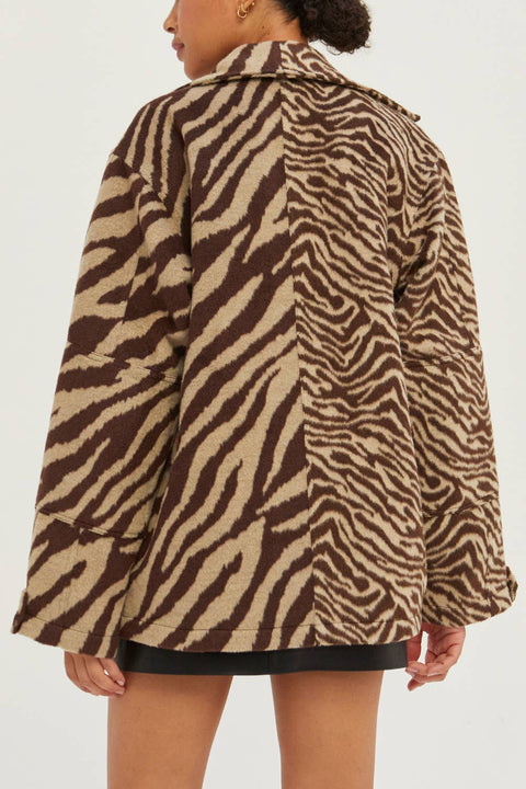 Brielle Zebra Jacket
