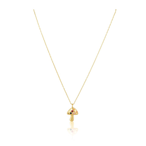 Meadow Shroom Necklace