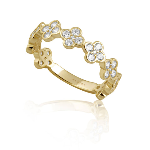 Lucky Sugar Clover Ring