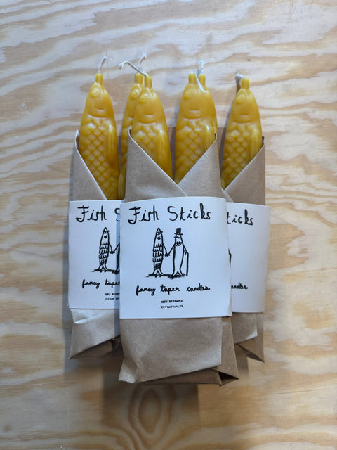 Fish Sticks Taper Candles