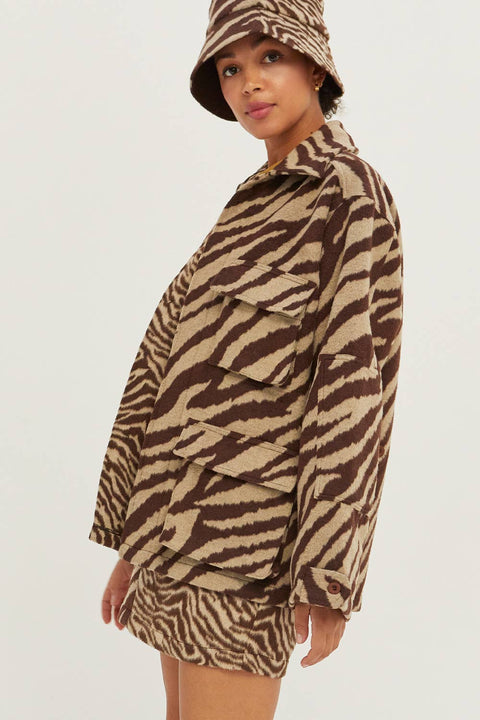 Brielle Zebra Jacket