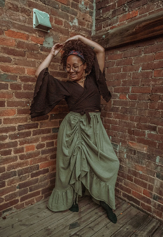Espresso Wrap Top
