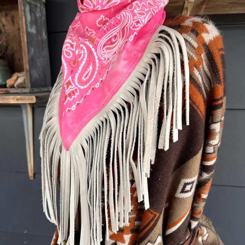 The Desert Dusted Fringe Bandana