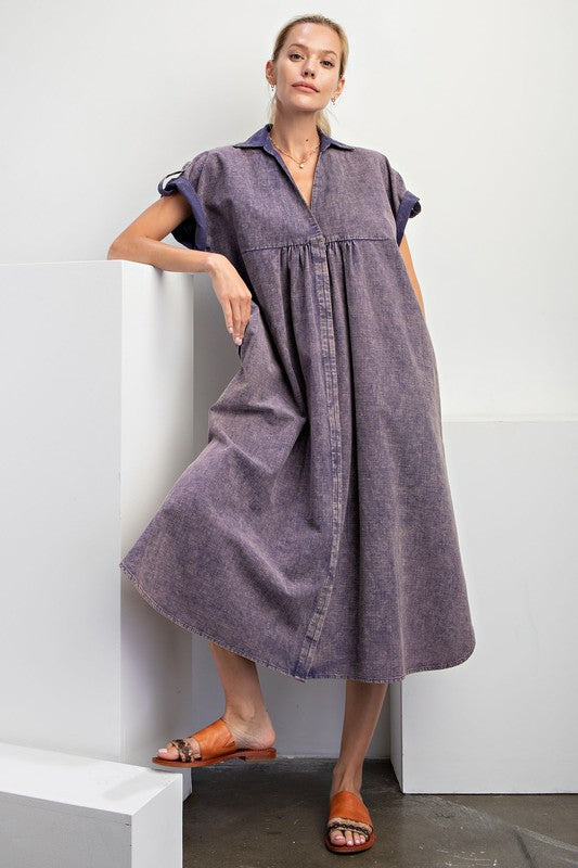 Rory Mineral Washed Dress