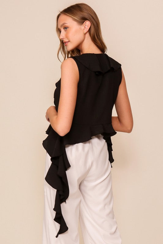 Colette Ruffle Blouse