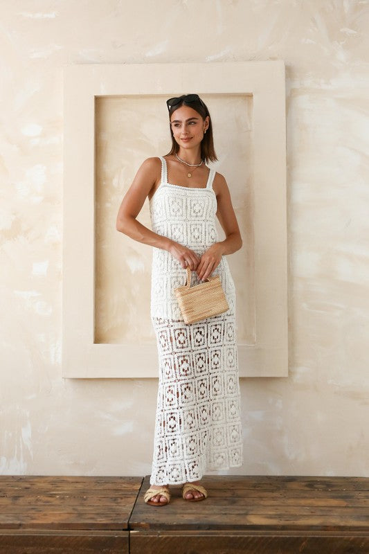 Bora Bora Crochet Maxi Dress