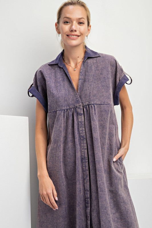 Rory Mineral Washed Dress